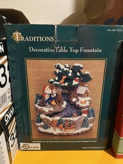 Traditions Decorative Table Top Fountain