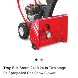 Troy Bilt Snow Blower 24 Onch