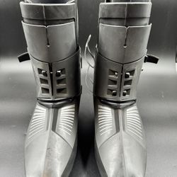Vintage Hanson Stiletto Ski Boots 3.5 3 1/2. Classic rear entry alpine ski boots