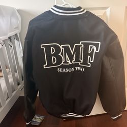 BMF Film Crew  Varsity Jacket! (L)