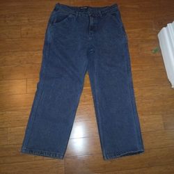 Y2K Baggy Skater Jeans (Waist 34)