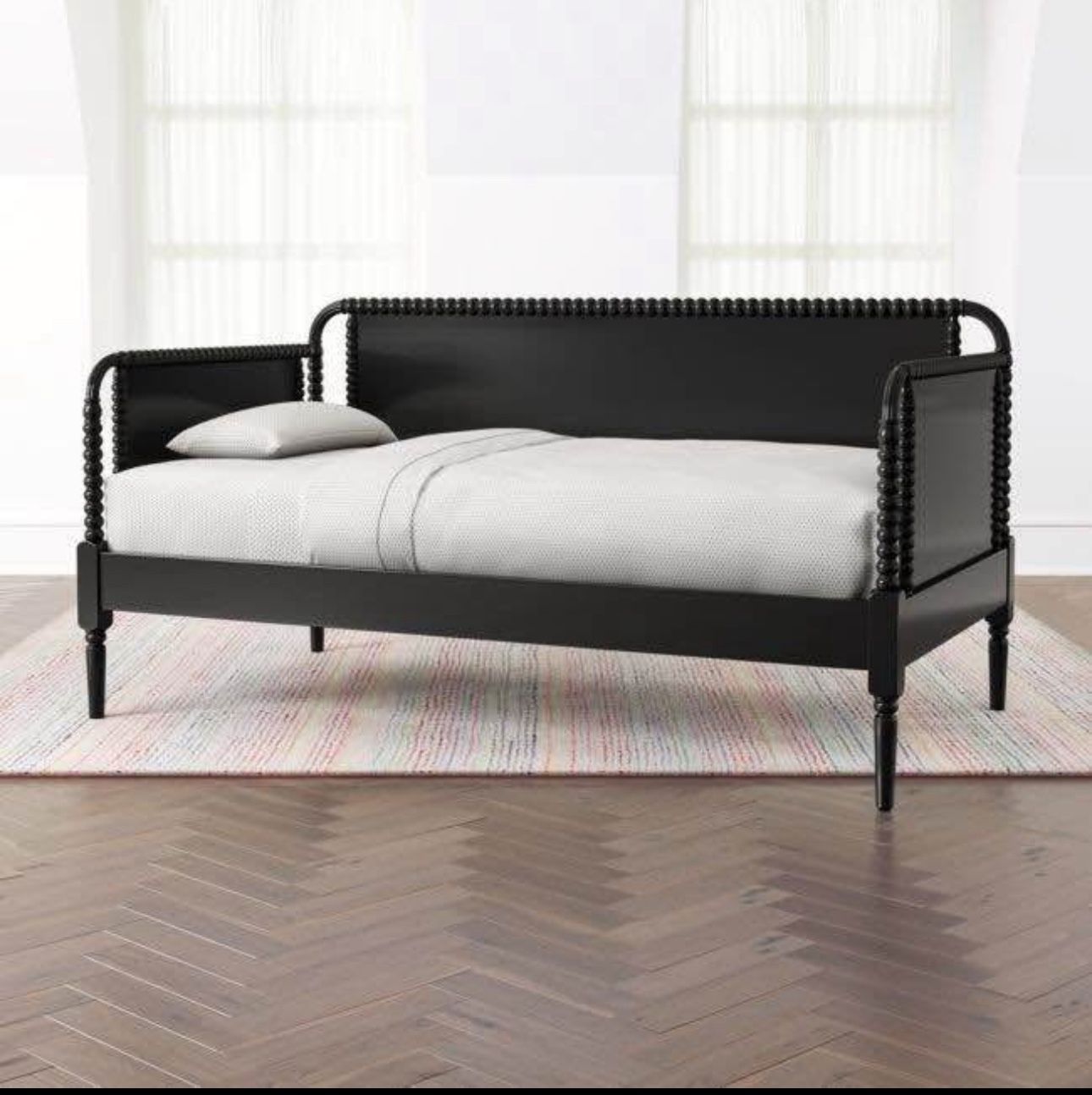 Crate and Barrel Black Daybed- Jenny Lind