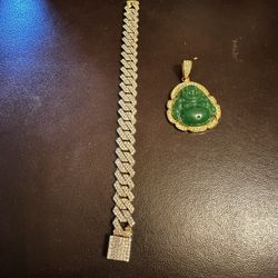 Bracelet And Pendant Both For $30
