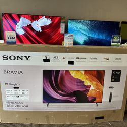 85”Sony Bravia X80K 4k Smart Tv