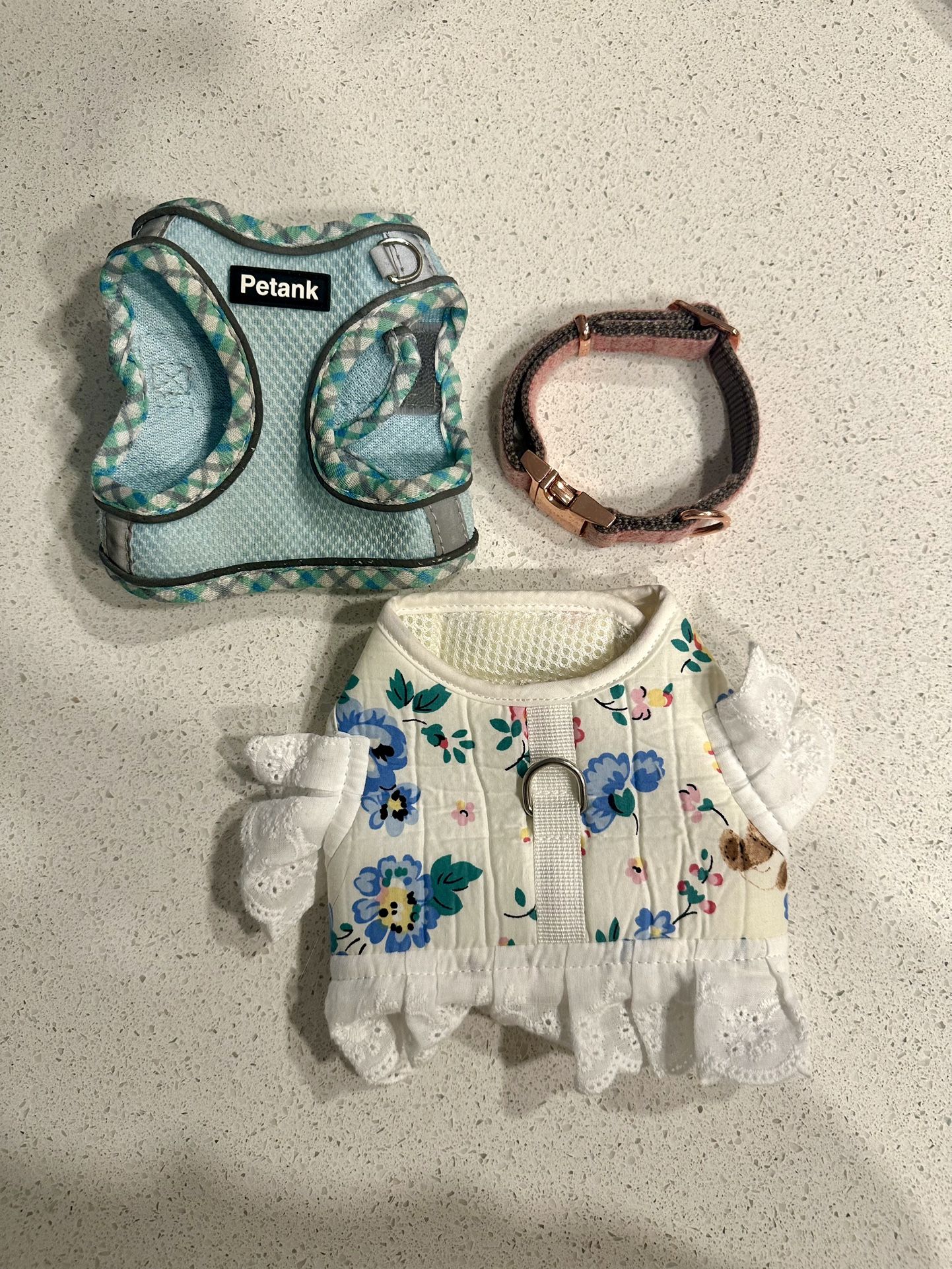 Free Small Dog Puppy Harness And Collar