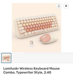 Wireless Keyboard And Mouse