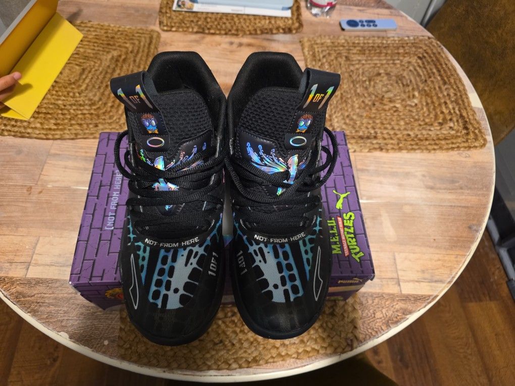 Lamelo Ball Mutant Ninja Turtles Mens Size 10.5