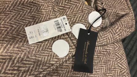 Abercrombie & Fitch Signature Collection Herringbone Scarf