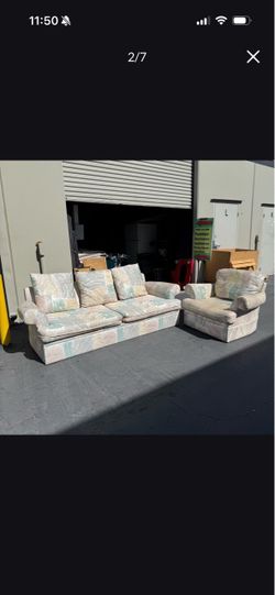 FREE Queen Size Sofa Bed and Armchair Clean and Good Condition