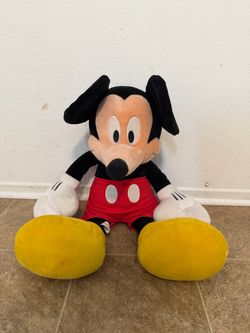 Mickey and Minnie Jumbo Vintage Plush