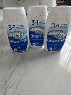 Crest Scope 3-in-1 Toothpaste Bundle Of 3
