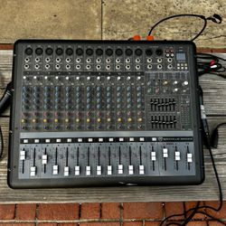 DJ Mixer + Speaker + Mic + Cables