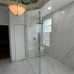 Glass Shower For