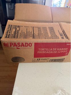 Del Pasado 12” Pressed Flour Tortillas
