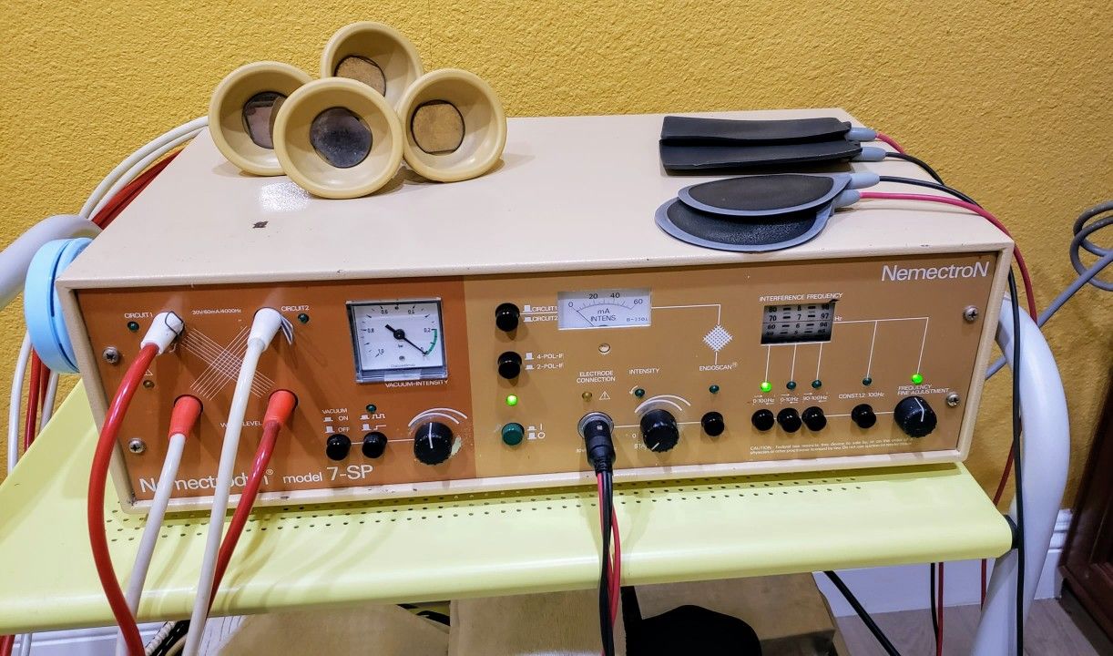 Nemectron Nemectrodyn Model 7-SP Interferential Current Muscle Stimulator Unit