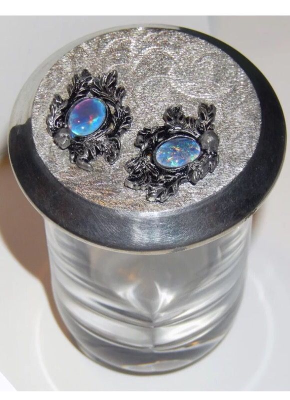 Vintage rare small Opal vase