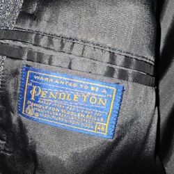 Vintage Pendleton Wool Mens Blazer/ Sport Coat 