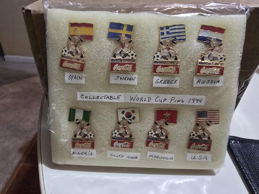 WORLD CUP SOCCER PINS 1994 LOT 8