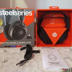 STEEL SERIES ARCTIS NOVA 5 WIRELESS GAMING HEADPHONES