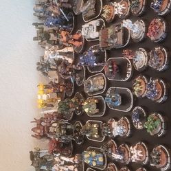 2005 MechWarriors Miniatures Battle Lot 76 pieces#1