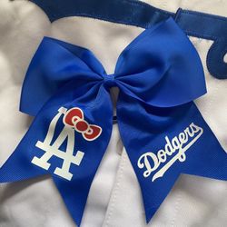 Dodger Hair Bows