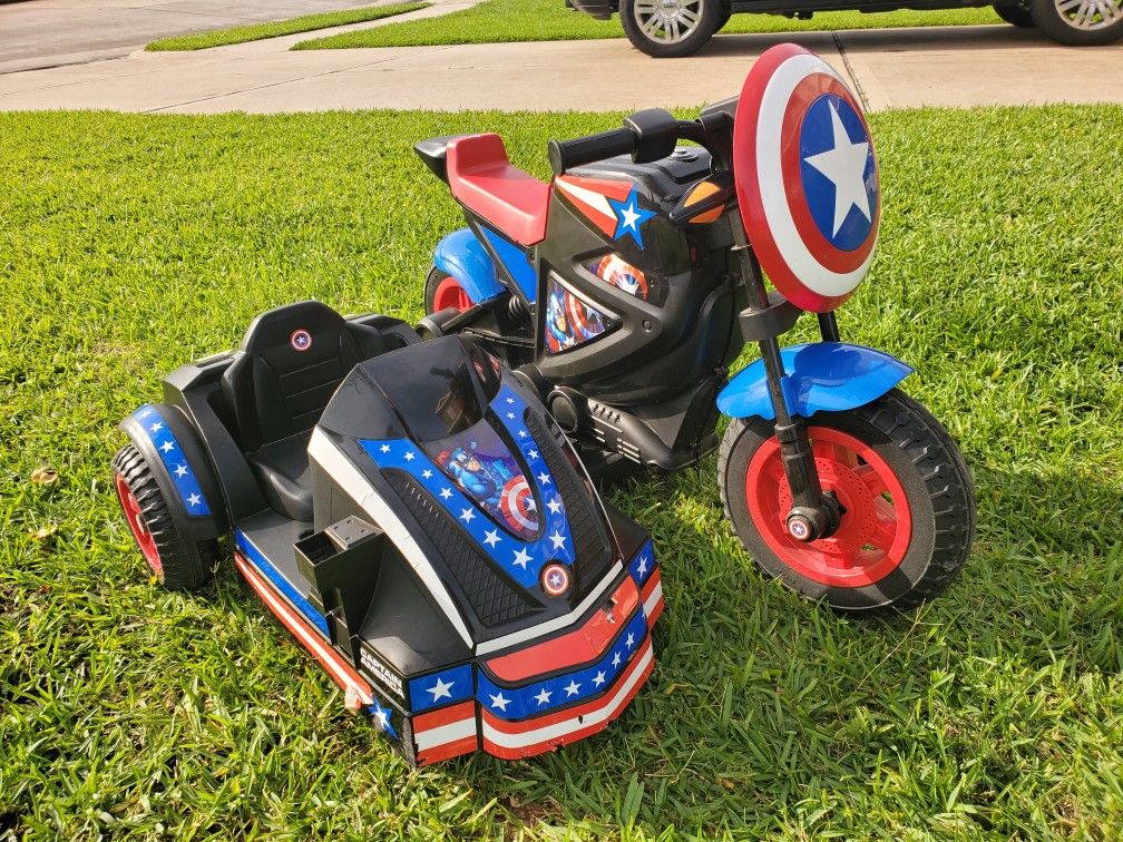Captain America 6V BatteryPowered RideOn Toy By Huffy atelieryuwa