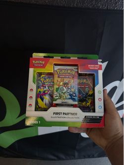 Pokemon TCG First Partner Illustration Collection (Series 1) Booster Pack Sealed
