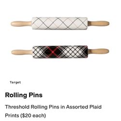 Rolling Pin - White One 