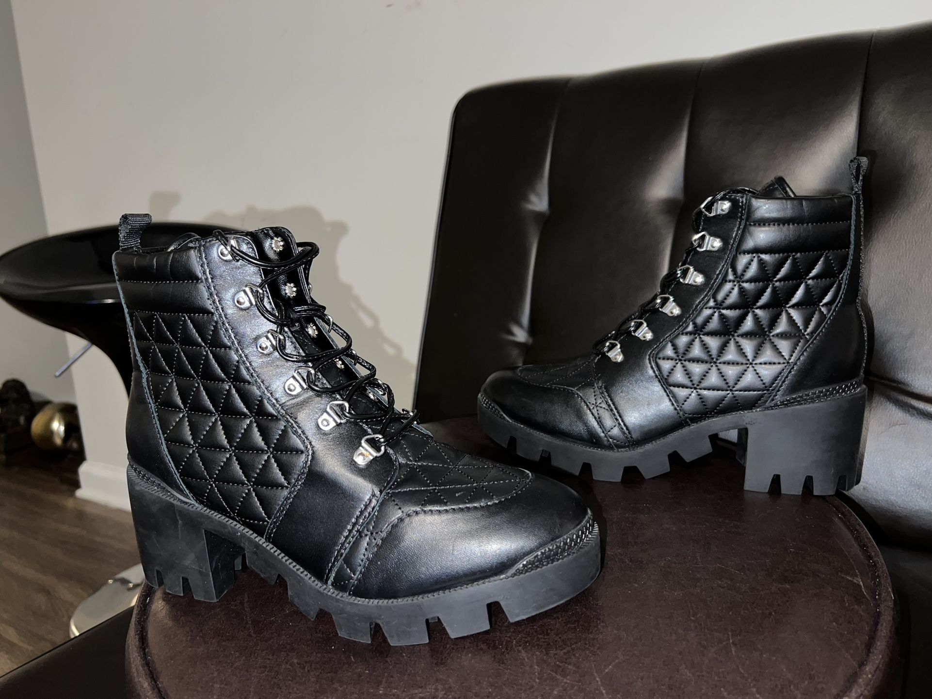 SCHUTZ moto ankle boots size 8.5B