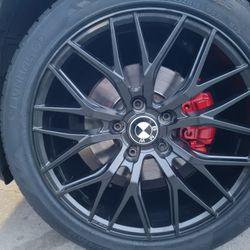 18"new Wheels & New Tires For BMW 328i 2012'2018 