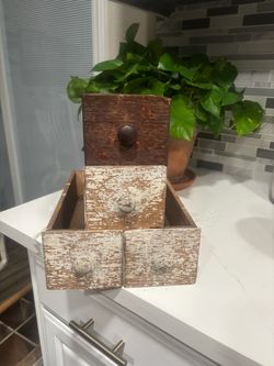 Vintage Wooden Drawers