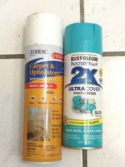 Flea killer and paint