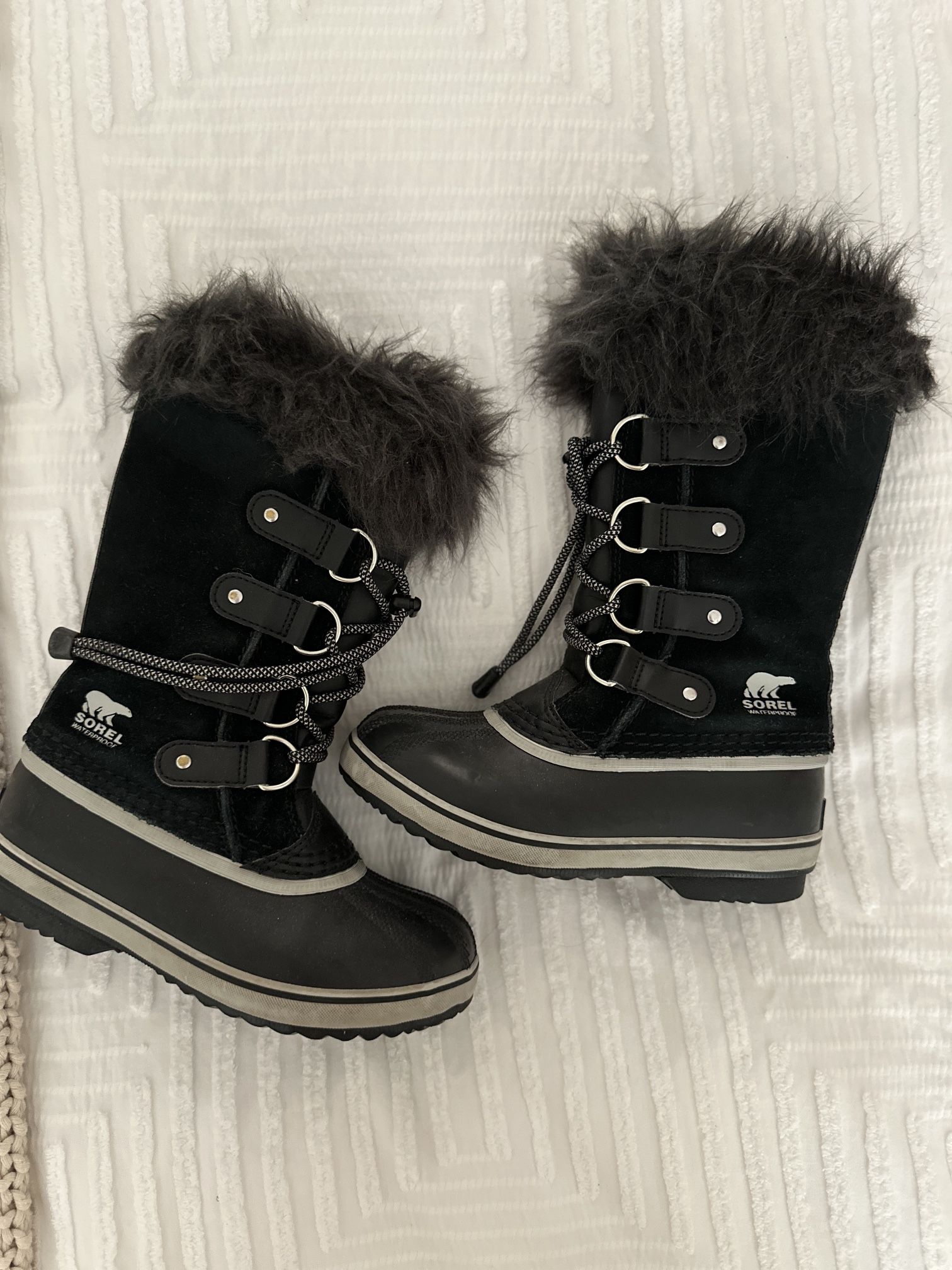 Columbia Sorel Winter Boots Girls Size 1