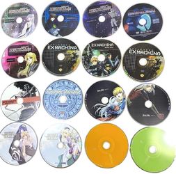 Anime DVD Lot 16 Bundle Heroic Age Appleseed Ex Machina Robotech Afro Samurai