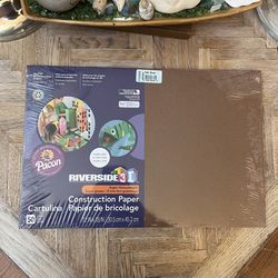 New Construction Paper Brown