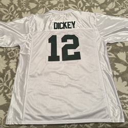 Green Bay Packers NFL #12 Lynn Dickey White Stitched Jersey! Men’s Size 2XL XXL! NEW! RARE!
