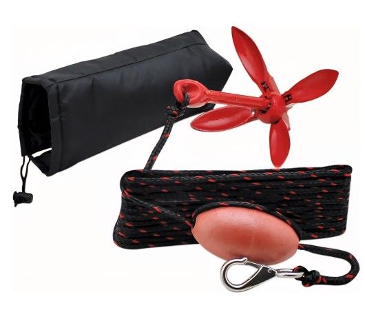 Grapple Anchor Kit, 25' Rope