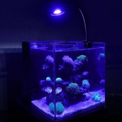 30 Watt Aquarium LED Nano Reef Light Full Spectrum, Marine LED, Fish Tank Light, Dimmable, Saltwater, Nano Aquarium, LPS SPS, Lighting
