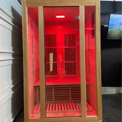 Brand-New 2 Person-Infrared-Sauna