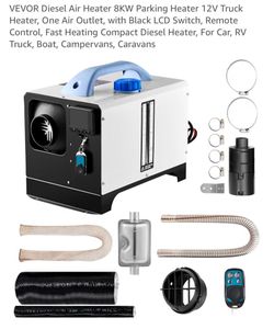 VEVOR 8KW Diesel Air Parking Heater 12V