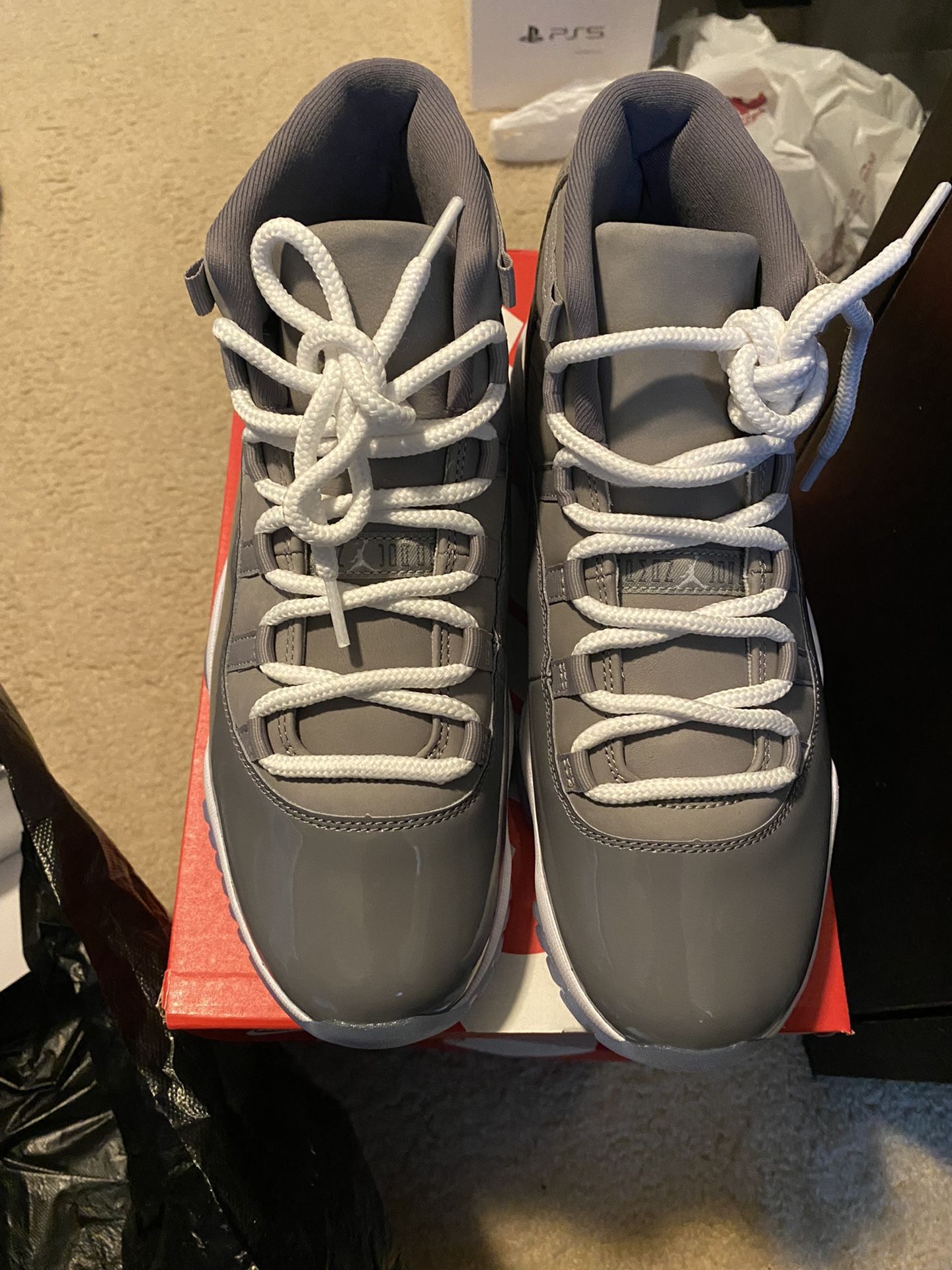 Jordan 11 Cool Grey Size 10