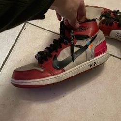OFF WHITE JORDAN 1 CHICAGO