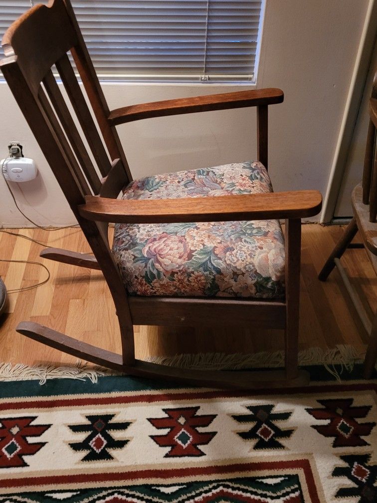 Oak Rocking Chair