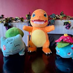 Pokémon And Pocket Monsters Plushies