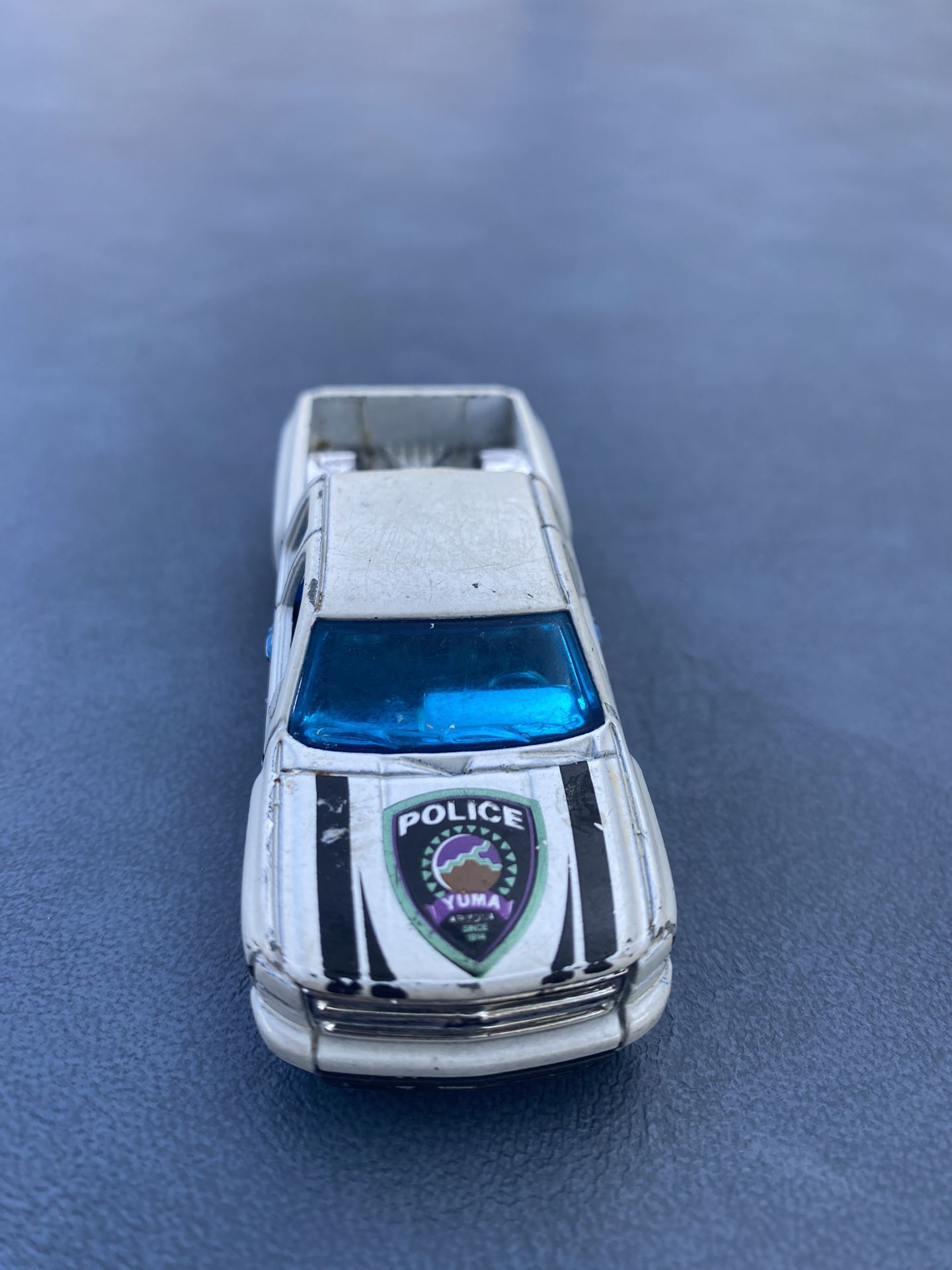 White Police Toy Truck