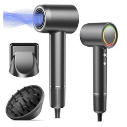 OIMYE Hair Dryer, 160000 RPM Professional High Speed Ionic Blow Dryer