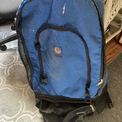 Nikko Hiking Backpack Blue Black Camping Outdoors Use In Fair Condition/ Used