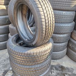 235/55/18 GOODYEAR EAGLE (4 GOOD USED TIRES)
