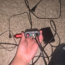 Tattoo Gun And Machine Every Wire You Need For It Is There 