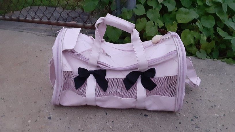 Pink Pet Animal Carrier Medium